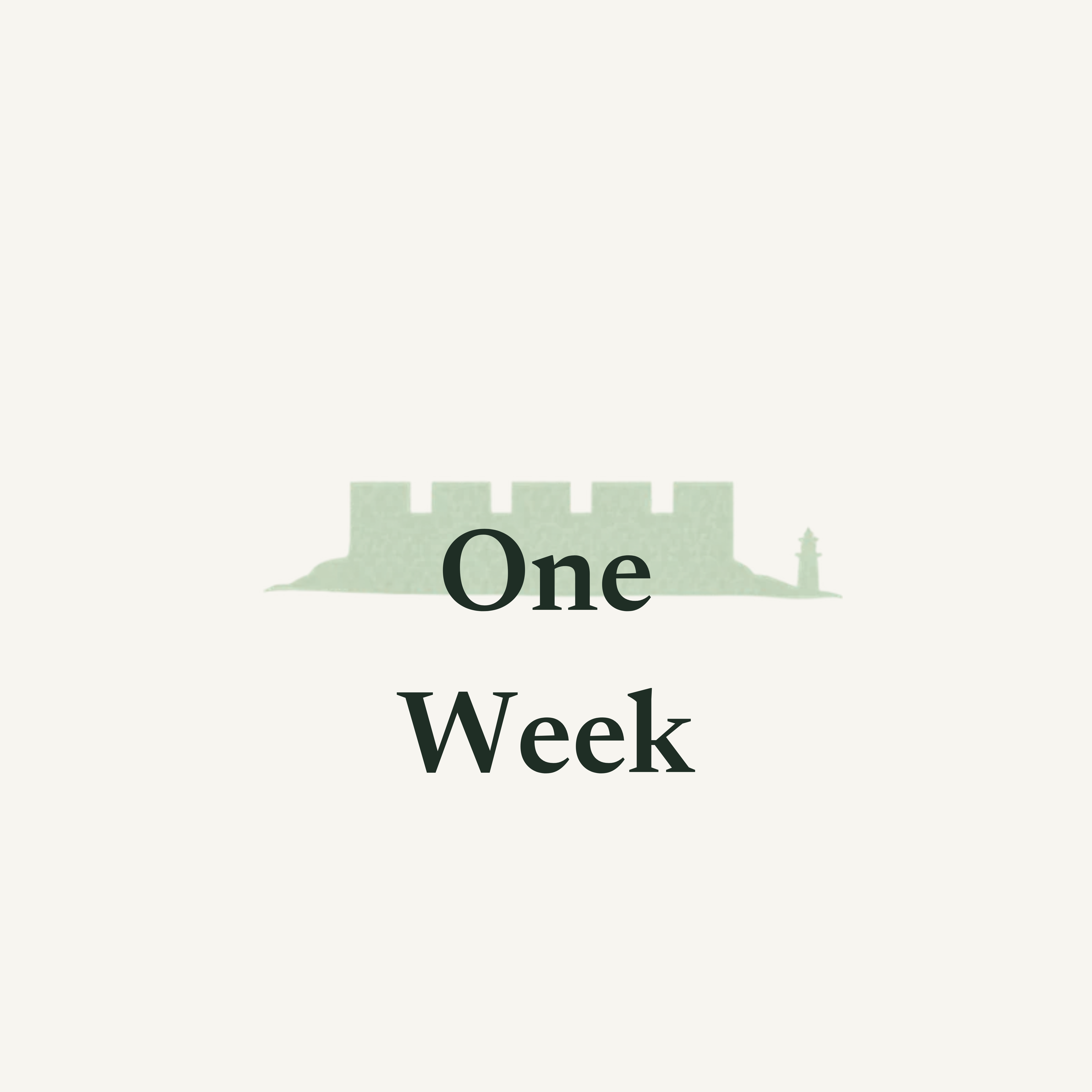 One Week, Four Visits
